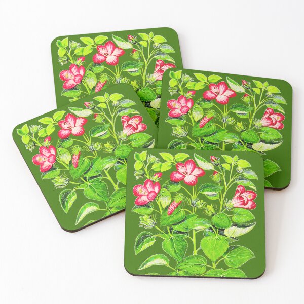 Item preview, Fuchsia Pink Italian Hibiscus Flowers designed and sold by Marymarice.