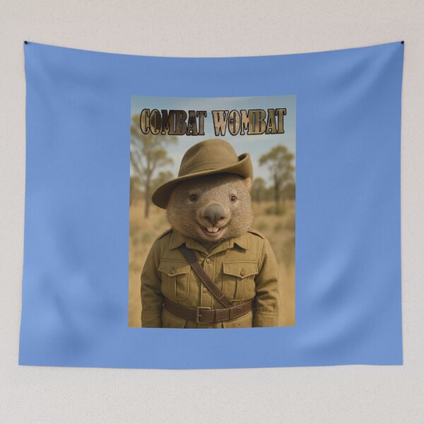 Item preview, Combat Wombat designed and sold by Tridentulus.