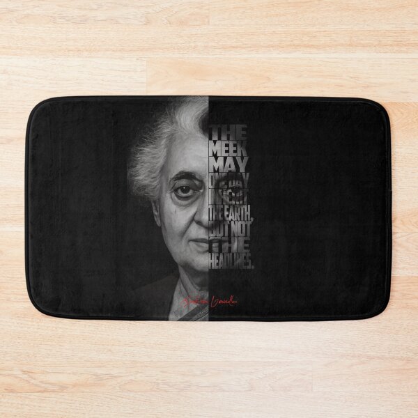 Item preview, Indira Gandhi Portrait – Black and White Art designed and sold by Enea Kelo.