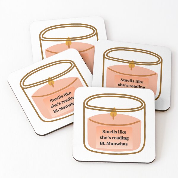 Item preview, Smells Like She’s Reading BL Manwhas | Funny Candle Design designed and sold by Lilly'sLove.