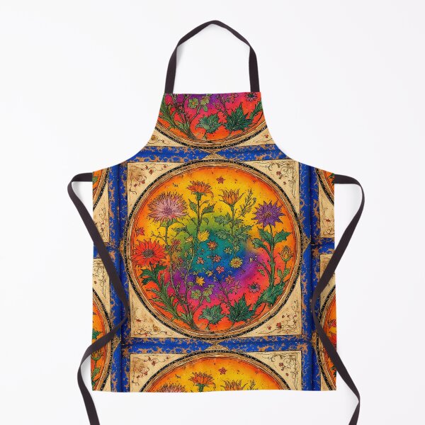Item preview, Dark Colorful Floral Art designed and sold by TheDarkWardrobe.