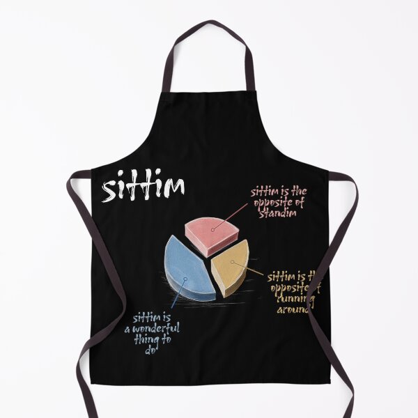 Item preview, Sittim is the opposite of standim designed and sold by Geek Gobbledygook.