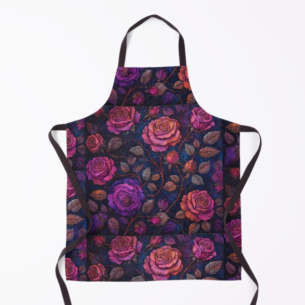 Item preview, Dark Colorful Roses Art designed and sold by TheDarkWardrobe.