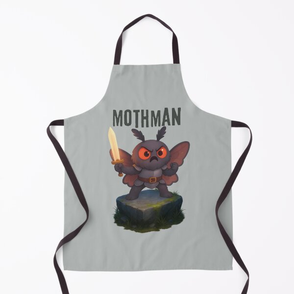 Item preview, Cartoon Mothman – Cute Knight Cryptid in Fantasy Battle designed and sold by designs_by_s2.