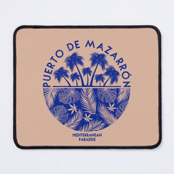 Item preview, Palm Trees and Leaves Emblem - Blue Edition designed and sold by mzrn-souvenirs.