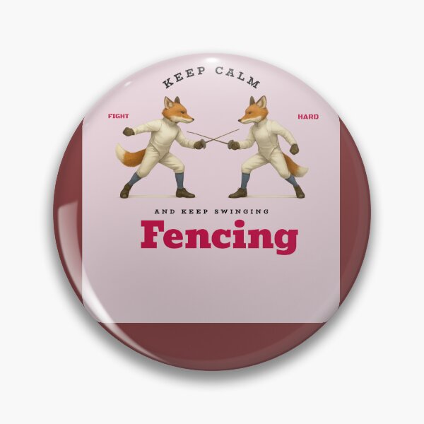 Item preview, Fencing foxes designed and sold by J.Caraccia.