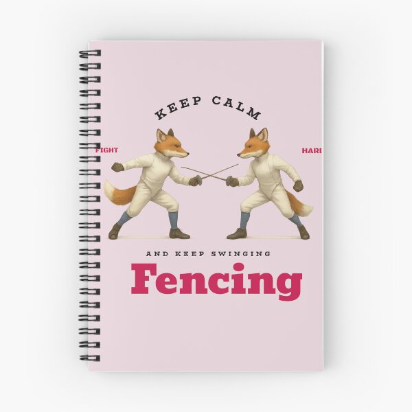 Item preview, Fencing foxes designed and sold by J.Caraccia.