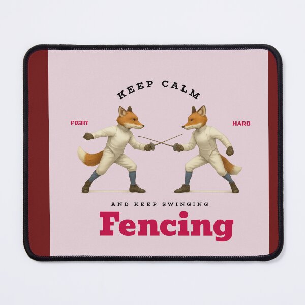 Item preview, Fencing foxes designed and sold by J.Caraccia.