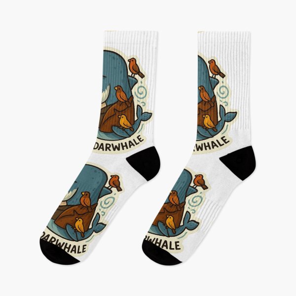 Item preview, Charles Darwhale – Funny History Animal Pun Bearded Whale Scientist designed and sold by IDesignss.