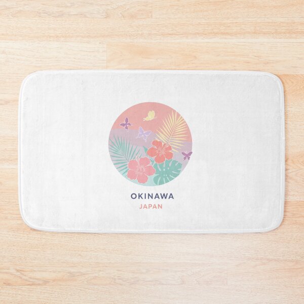 Item preview, Vintage Okinawa Japan Shisa Dogs and Great Wave Sun Art Print - Classic Japanese Souvenir Design, T-shirt Graphic, Home Decor, Travel Gift designed and sold by Colorful-Garden.