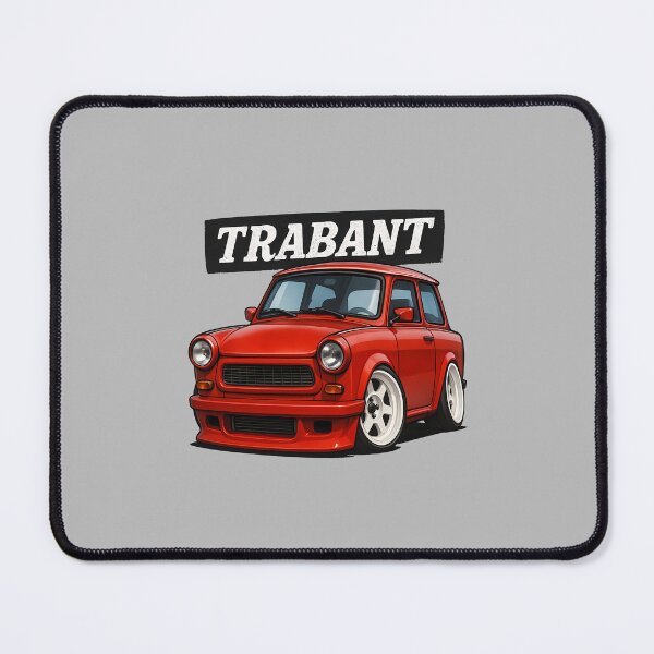 Item preview, TRABANT Classic Car TRABI Vintage Auto DDR East German Retro Vehicle Nostalgia Design designed and sold by artesis.