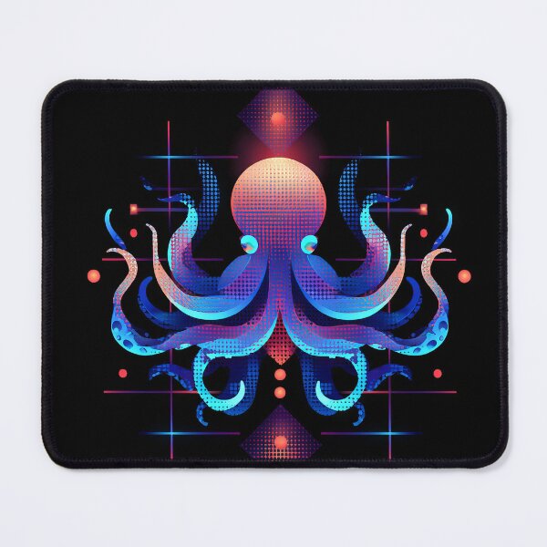Item preview, Synthwave 80 S Octopus designed and sold by scicilysimonee.