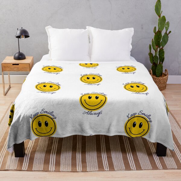 Item preview, Keep Smiling Always—Retro Smiley Face designed and sold by CholarCrafts.