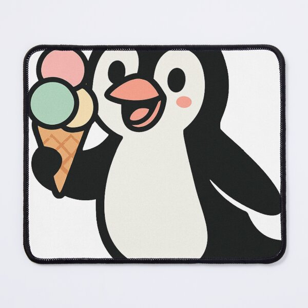 Item preview, Ice Cream Penguin designed and sold by WhatevrWrksMrch.