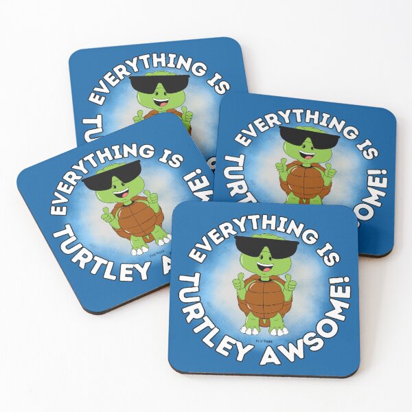 Item preview, Cute Turtley Awesome Turtle back to school Frit-Tees designed and sold by Shean Fritts.