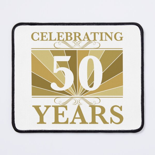 Item preview, Elegant 50th Wedding Anniversary designed and sold by thepixelgarden.