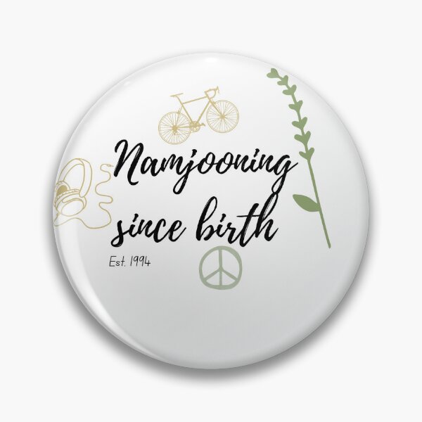 Item preview, Namjooning Since Birth | Nature & K-Pop Inspired Quote designed and sold by Lilly'sLove.