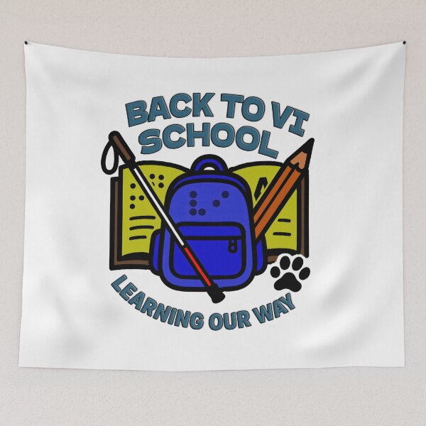 Item preview, Back to VI School – Blind Student Pride designed and sold by Eyepatch-Jacks.