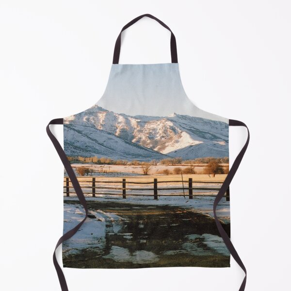 Item preview, Snow Covered Mountains And Meadow designed and sold by Brenda's Images.