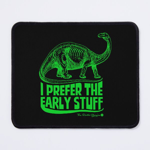 Item preview, Winter Olympics: I Prefer The Early Stuff (Green Mind)  designed and sold by West Midlands Church of Merch.