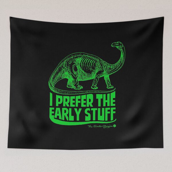 Item preview, Winter Olympics: I Prefer The Early Stuff (Green Mind)  designed and sold by West Midlands Church of Merch.