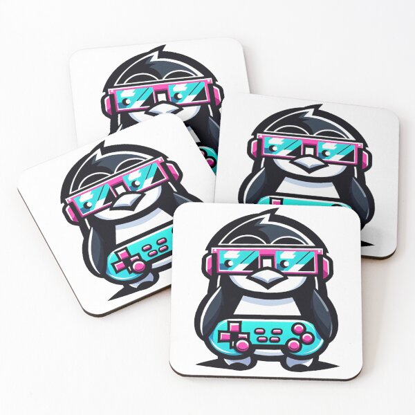 Item preview, Gamer Penguin designed and sold by WhatevrWrksMrch.