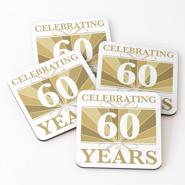 Item preview, Elegant 60th Wedding Anniversary designed and sold by thepixelgarden.