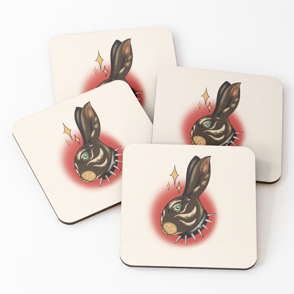 Item preview, Coasters (Set of 4) designed and sold by blvckcaat.