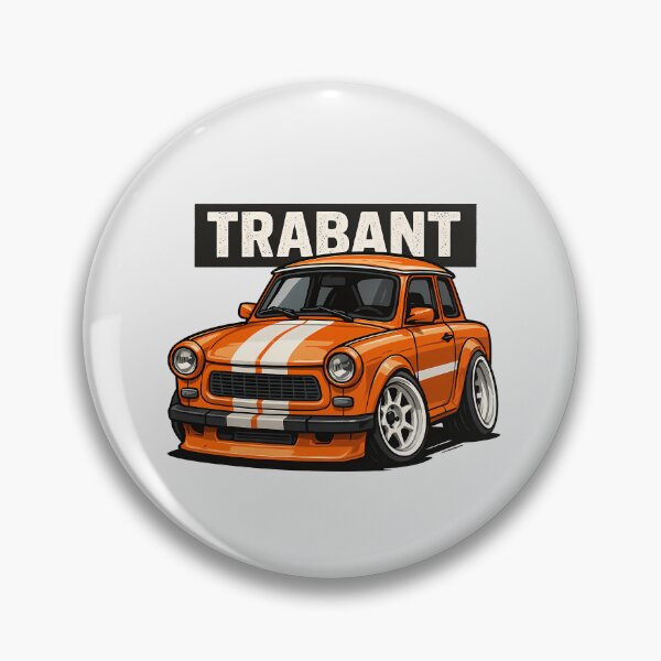 Item preview, TRABANT DDR East German Classic Car TRABI Vintage Auto DDR Retro Vehicle Nostalgia Design designed and sold by artesis.
