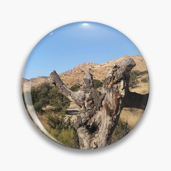 Item preview, Desert Tree Stump on Mountain  designed and sold by TeatheBookGirl.