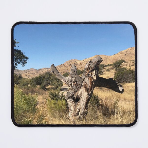 Item preview, Desert Tree Stump on Mountain  designed and sold by TeatheBookGirl.