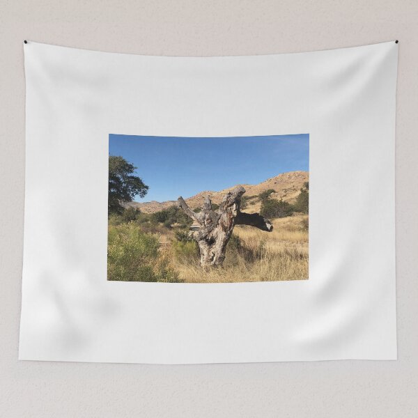 Item preview, Desert Tree Stump on Mountain  designed and sold by TeatheBookGirl.