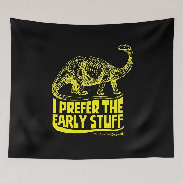 Item preview, Winter Olympics: I Prefer The Early Stuff (Ned's Yellow)  designed and sold by West Midlands Church of Merch.