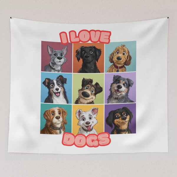 Item preview, I Love Dogs designed and sold by Rotisseriechi1.