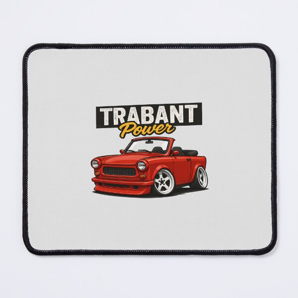 Item preview, TRABANT German Classic Car TRABBI Vintage Auto Retro DDR East Vehicle Nostalgia Design designed and sold by artesis.