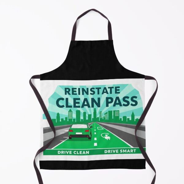 Item preview, Reinstate Clean Pass – Eco-Friendly Advocacy Design designed and sold by FitEnvy.