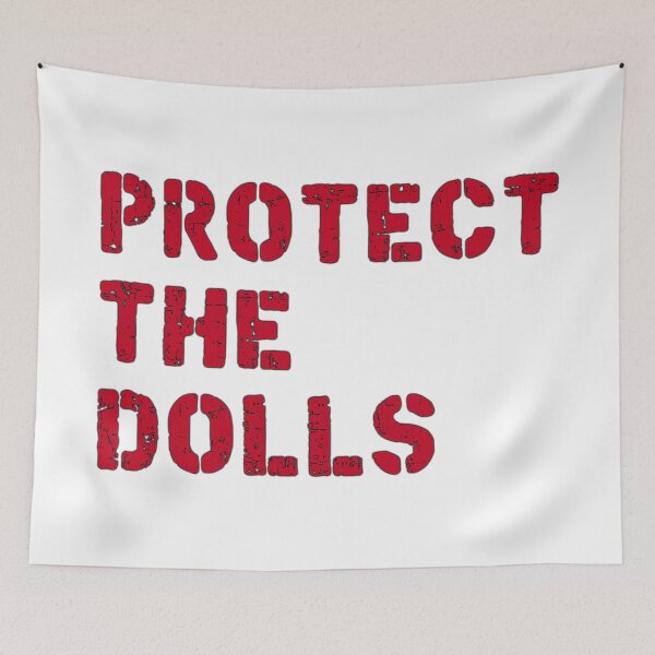 Item preview, protect the dolls red designed and sold by ramwebroom.