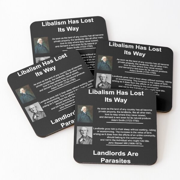Item preview, Landlords Are Parasites Even To Liberals designed and sold by Mad-scientist-2.