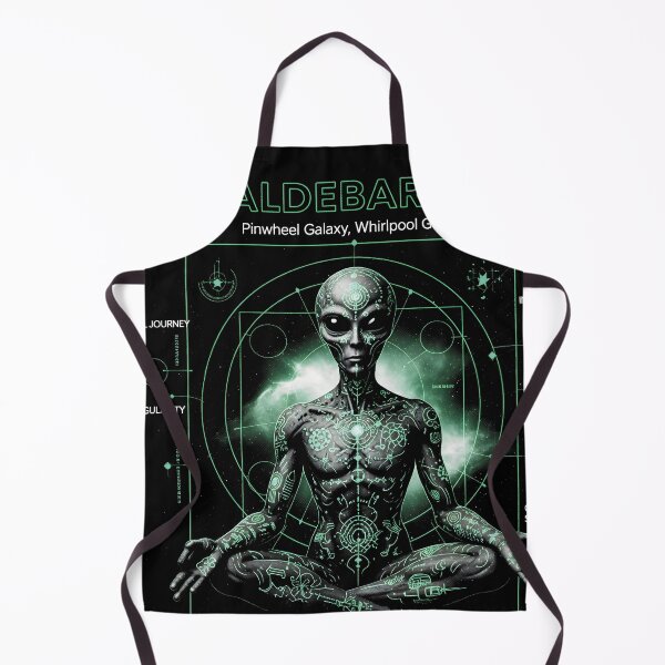 Item preview, Cosmic Origins - Meditating Alien Sci-Fi Art designed and sold by AV.