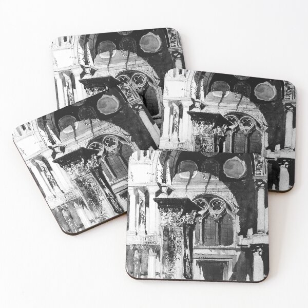 Item preview, Venice architecture black white designed and sold by Myartspace.