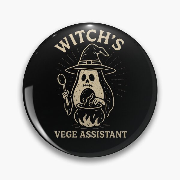 Item preview, Witch’s Vege Assistant – Grunge Avocado Familiar designed and sold by Meandmyshop.