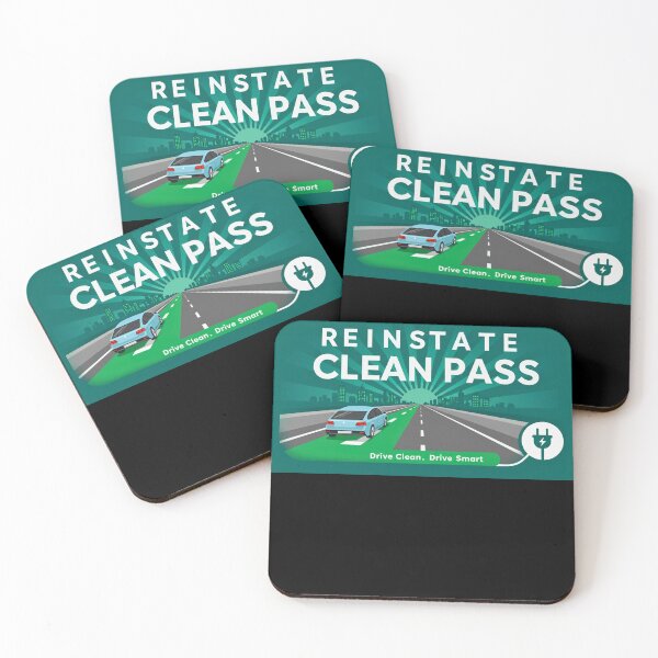 Item preview, Reinstate Clean Pass – Eco-Friendly Advocacy Design designed and sold by FitEnvy.
