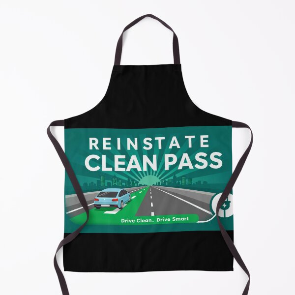 Item preview, Reinstate Clean Pass – Eco-Friendly Advocacy Design designed and sold by FitEnvy.