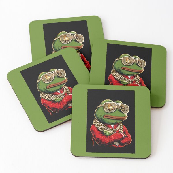 Item preview, Pepe the Frog Crypto Bull Run Poster – Bitcoin Meme Art designed and sold by Enea Kelo.