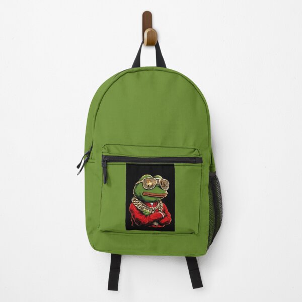 Item preview, Pepe the Frog Crypto Bull Run Poster – Bitcoin Meme Art designed and sold by Enea Kelo.