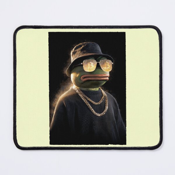 Item preview, Pepe the Frog Crypto Bull Run Poster – Bitcoin Meme Art designed and sold by Enea Kelo.