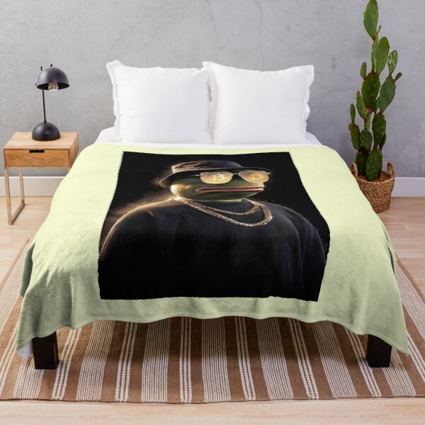 Item preview, Pepe the Frog Crypto Bull Run Poster – Bitcoin Meme Art designed and sold by Enea Kelo.