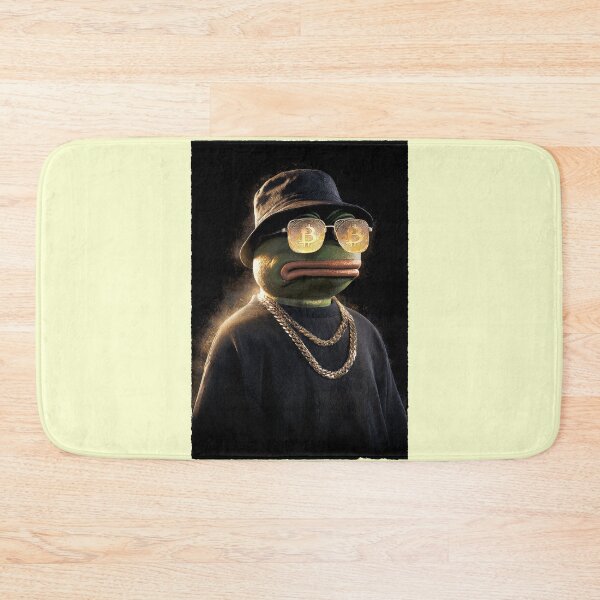 Item preview, Pepe the Frog Crypto Bull Run Poster – Bitcoin Meme Art designed and sold by Enea Kelo.