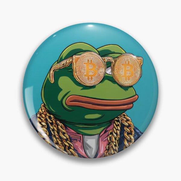 Item preview, Pepe the Frog Crypto Bull Run Poster – Bitcoin Meme Art designed and sold by Enea Kelo.