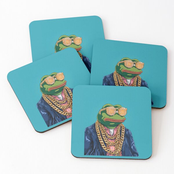 Item preview, Pepe the Frog Crypto Bull Run Poster – Bitcoin Meme Art designed and sold by Enea Kelo.